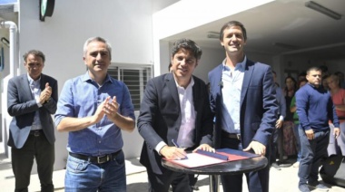 Kicillof y Larroque impulsan mejoras habitacionales para familias de San Vicente