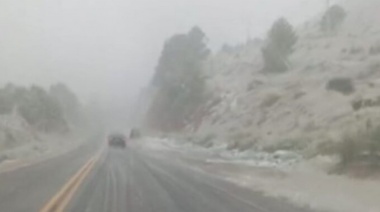 Con la llegada del invierno, nevadas en la provincia de Buenos Aires