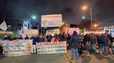 Nueva protesta de trabajadores de Georgalos y tensión en Panamericana por despidos