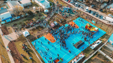Achával: “Esta plaza abraza a toda la comunidad de Pilarica”