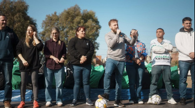 Clubes de la Comunidad: apoyo institucional para fortalecer el deporte barrial en Lomas