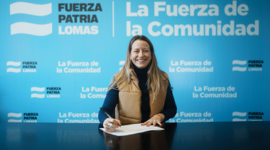 Sol Tischik para encabezará la lista de concejales de Fuerza Patria en Lomas de Zamora
