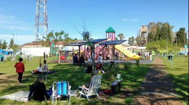 Miles de familias disfrutaron al sol el festival "Primavera en Comunidad"