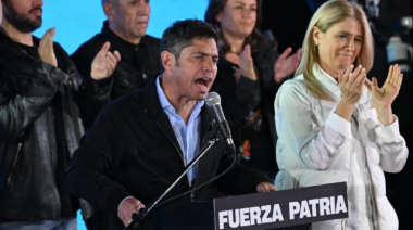 Axel Kicillof: "Milei se equivoca si festeja este resultado electoral"