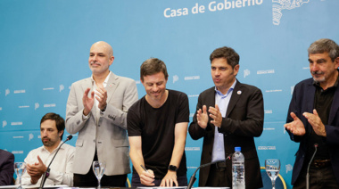 Kicillof anunció que la Provincia financiará 98 proyectos del FITBA con una inversión récord