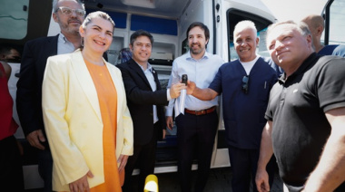 Kicillof recorrió las obras de ampliación del Hospital Mariano y Luciano de la Vega en Moreno