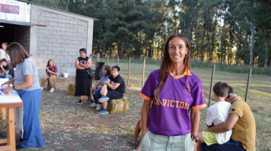 Abrió en Saladillo una escuela de equitación y polo para todas las edades