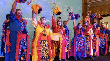 La Provincia distinguió a agrupaciones carnavaleras en la antesala de los feriados