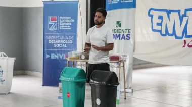 Ambiente Lomas relanzó la formación de tutores ambientales junto a jóvenes de Envión