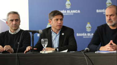 Kicillof: “Voy a construir una alternativa superadora y sin espejo retrovisor”