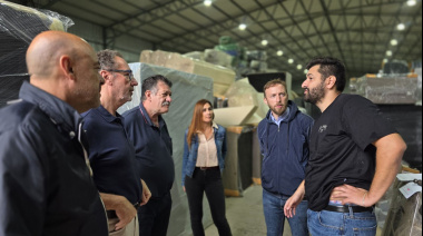 Otermín en Bragado: "El campo y la industria pueden crecer simultáneamente y eso será clave para la Provincia”