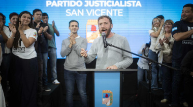 Otermin en San Vicente: "Queremos que la gente no esté condenada a intentar sobrevivir"