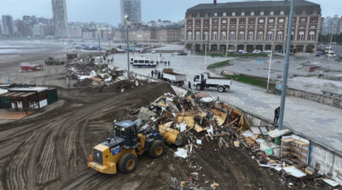 Demolieron la “Saladita” de la Bristol en Mar del Plata tras un operativo judicial