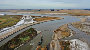La Provincia licitó una obra sobre el río Salado para reducir inundaciones