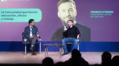 Educación Lomas: Otermín participó de la Feria del Libro