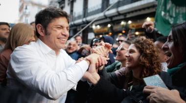 Kicillof: “Desde el primer día de Milei la vanguardia de la resistencia la tuvieron las mujeres”