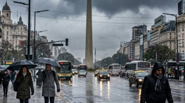 Arranca la semana con lluvias en el AMBA: cómo seguirá el tiempo