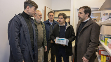 Morón: Kicillof inauguró un CAPS y reordenó la pelea del peronismo local