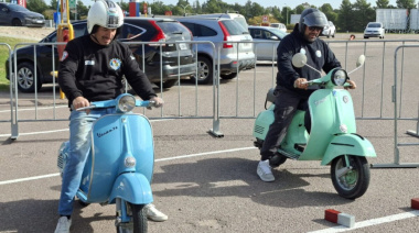 Bahía Blanca será sede del primer campeonato de destreza en Vespa del país