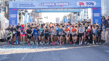 Multitudinaria Maratón Lomense: más de 14 mil vecinos participantes