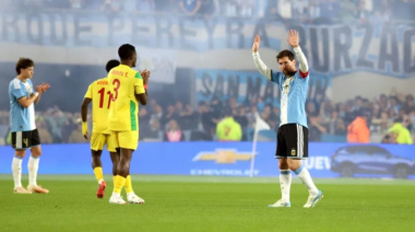 Messi se despidió de la Selección con un gol de penal en el 3-0 ante Benín en Núñez