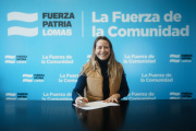 Sol Tischik para encabezará la lista de concejales de Fuerza Patria en Lomas de Zamora