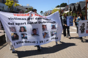 Villa Gesell: parientes y vecinos de los fallecidos en el derrumbe del Dubrovnik marcharon para reclamar justicia