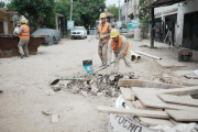 Avanza una obra hídrica clave en Barrio El Corcho para prevenir desbordes ante lluvias intensas