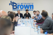 Otermín junto a intendentes debatieron con el Ministerio de Seguridad la reforma de la Ley de Seguridad Pública