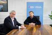 Federico Otermín recibió a Jorge Ferraresi en Lomas de Zamora para articular iniciativas de gestión