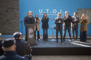 Otermín y Kicillof inauguraron la nueva base de la UTOI en Lomas con 100 efectivos y equipamiento de última generación