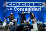 Otermín encabezó el Congreso de la Comunidad de Lomas junto a más de seis mil vecinos