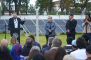 Otermín, Kicillof y Vilar presentaron el programa "Empleo Verde" en Fiorito